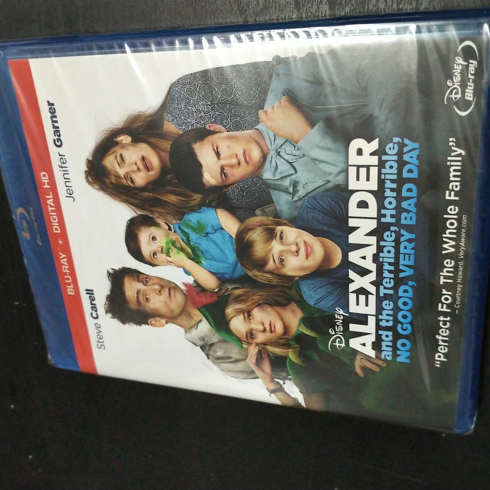 Alexander and the terrible, horrible, no good very bad day DVD Blue ray
